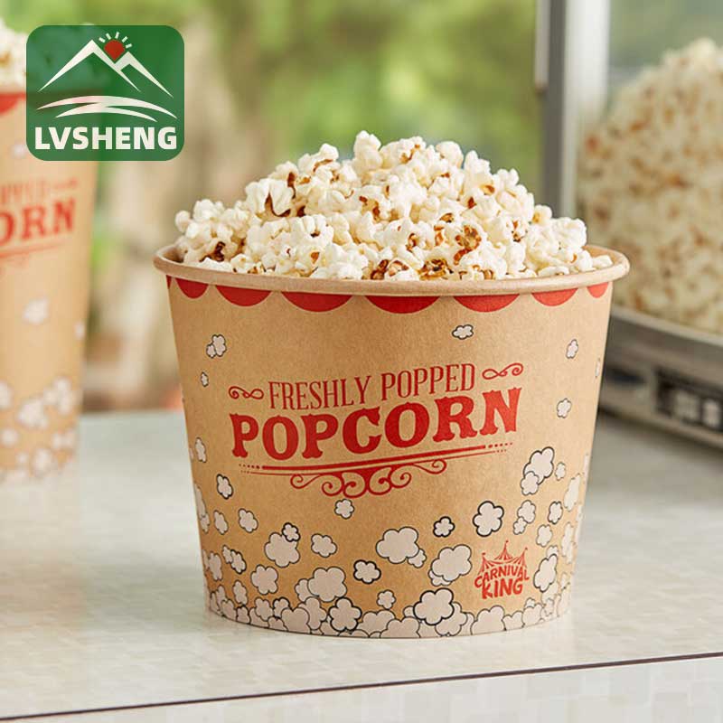 Custom Printed Popcorn Bokit
